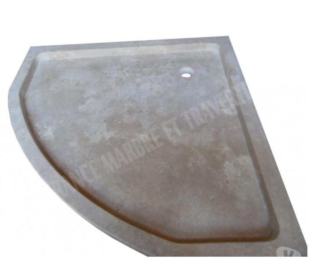  Var Forcalqueiret - 83136 - Photos Vivastreet Travertin Classique Beige Bac A Douche Angle Exterieur 90 x 