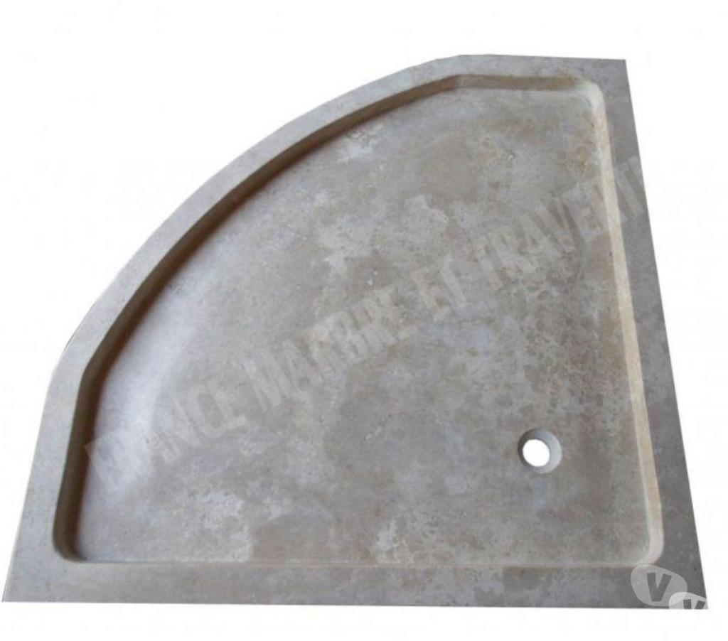  Var Forcalqueiret - 83136 - Photos Vivastreet Travertin Classique Beige Bac A Douche Angle Exterieur 90 x 