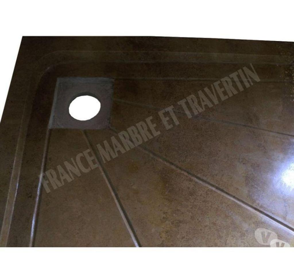  Var Forcalqueiret - 83136 - Photos Vivastreet Travertin Noce Marron Bac A Douche 130 x 90 cm