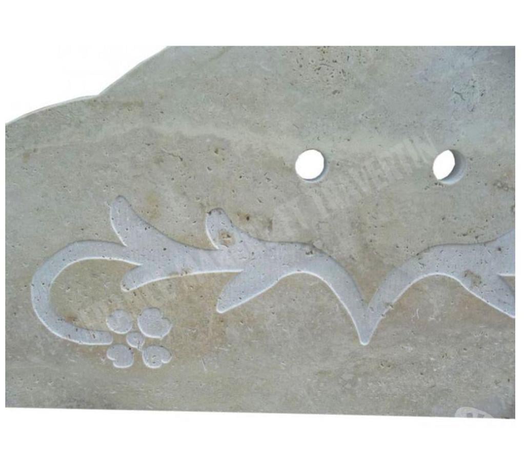 Décoration - art Var Forcalqueiret - 83136 - Photos Vivastreet Travertin Classique Beige Crédence 100x50cm