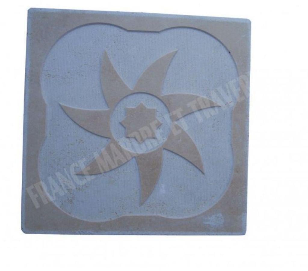 Décoration - art Var Forcalqueiret - 83136 - Photos Vivastreet Travertin Classique Gravure Décor 30,5x30,5 cm