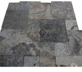 Travertin Gris Silver Opus Romain
