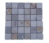 Travertin Mixte Mosaïque 4,8x4,8cm