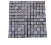  Travertin Mixte Mosaique 2,3x2,3cm