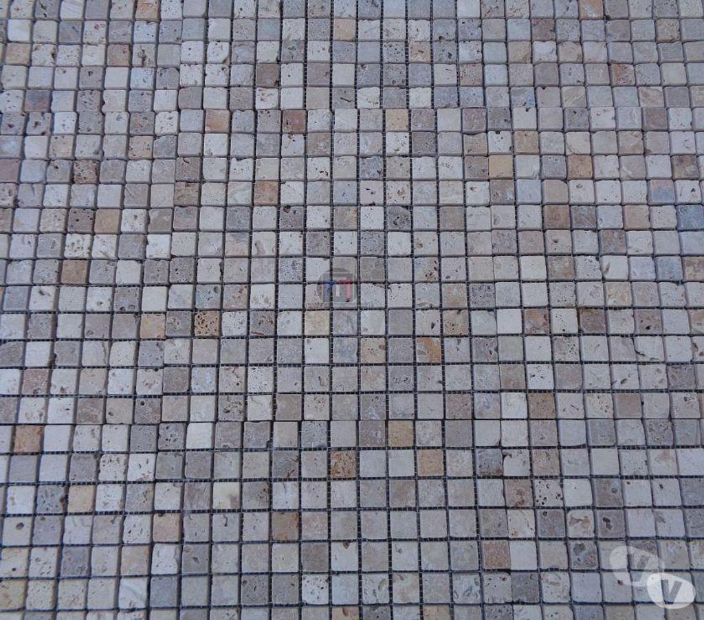 Var Forcalqueiret - 83136 - Photos Vivastreet Travertin Mixte Mosaique 2,3x2,3cm
