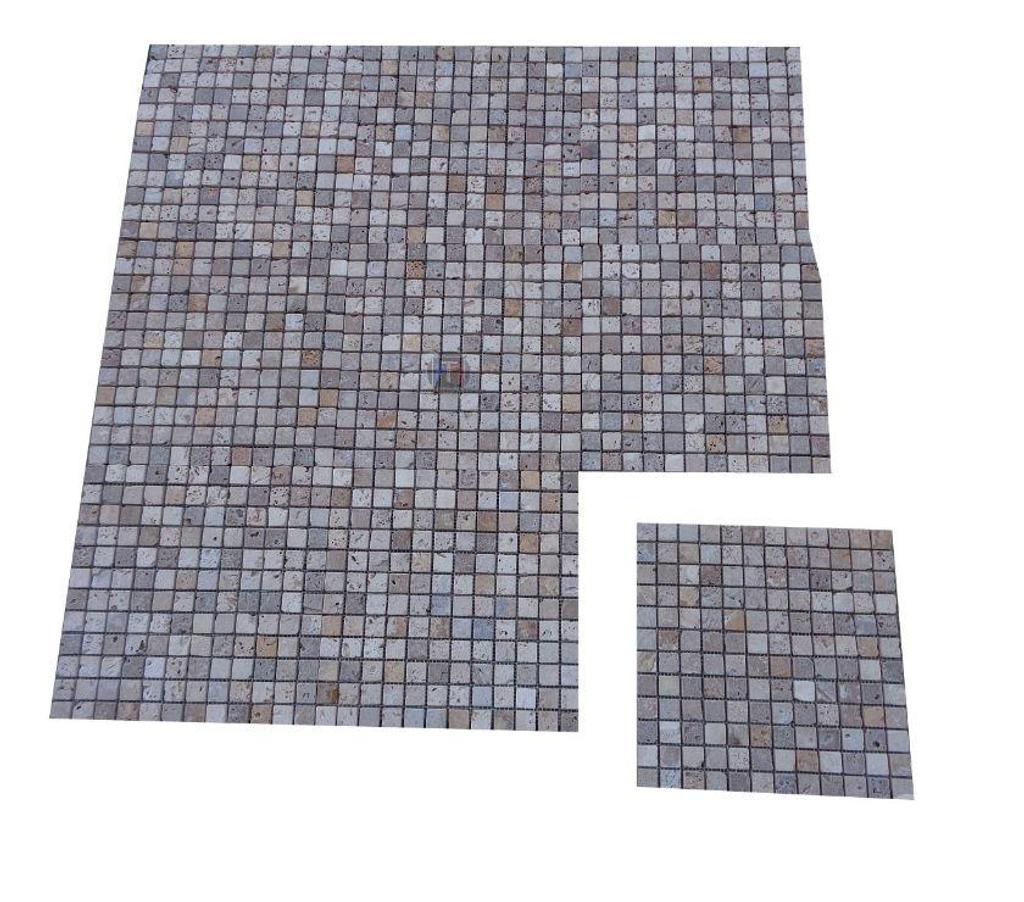  Var Forcalqueiret - 83136 - Photos Vivastreet Travertin Mixte Mosaique 2,3x2,3cm