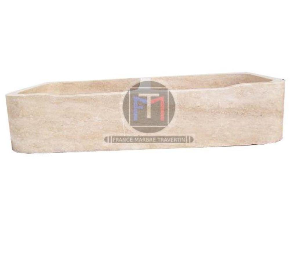  Var Forcalqueiret - 83136 - Photos Vivastreet Travertin Classique Beige Évier 2 Bac 90 x 46 cm