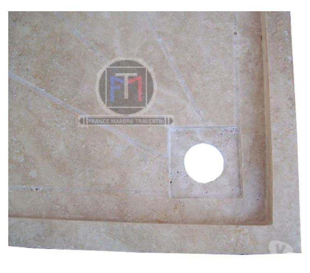  Var Forcalqueiret - 83136 - Photos Vivastreet Travertin Classique Beige Bac A Douche 130 x 90 cm