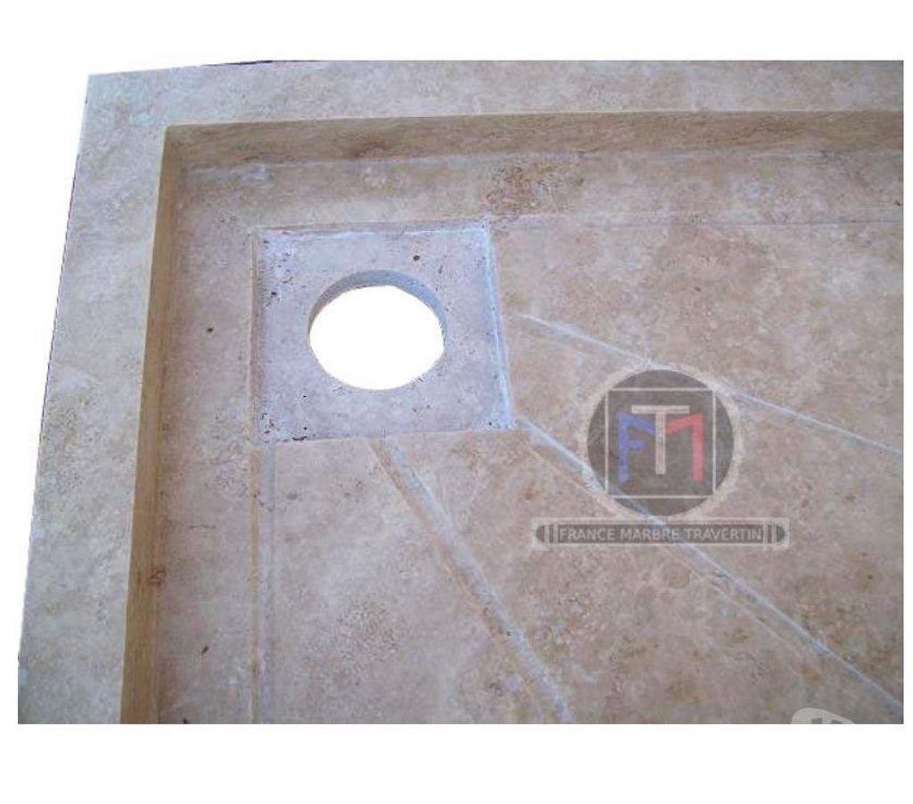  Var Forcalqueiret - 83136 - Photos Vivastreet Travertin Classique Beige Bac A Douche 130 x 90 cm