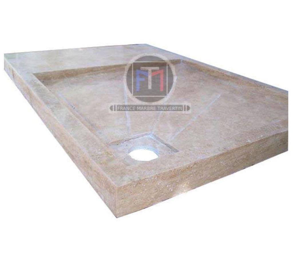  Var Forcalqueiret - 83136 - Photos Vivastreet Travertin Classique Beige Bac A Douche 130 x 90 cm