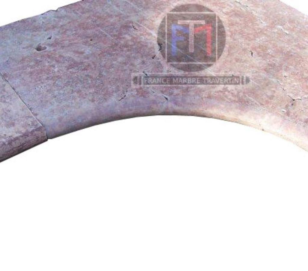  Var Forcalqueiret - 83136 - Photos Vivastreet Travertin Rose Rouge Margelle Angle Rentrant 61 x 61 cm