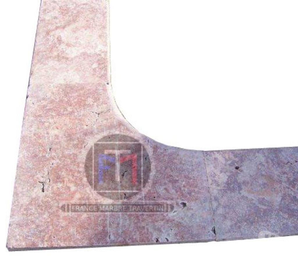  Var Forcalqueiret - 83136 - Photos Vivastreet Travertin Rose Rouge Margelle Angle Rentrant 61 x 61 cm