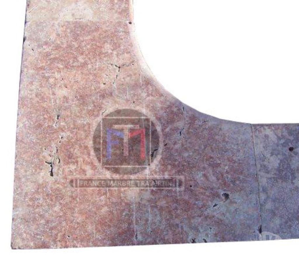  Var Forcalqueiret - 83136 - Photos Vivastreet Travertin Rose Rouge Margelle Angle Rentrant 61 x 61 cm