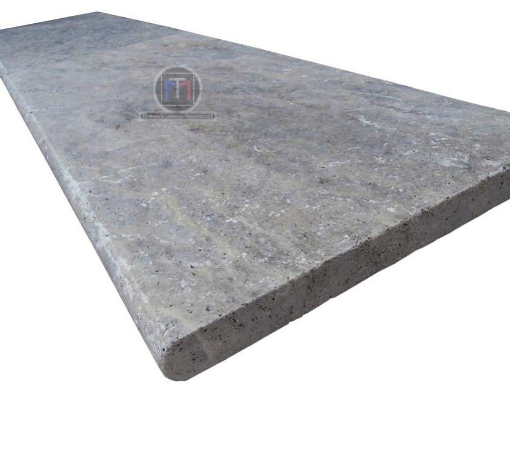 Décoration - art Var Forcalqueiret - 83136 - Photos Vivastreet Travertin Gris Silver Margelle 30x60cm