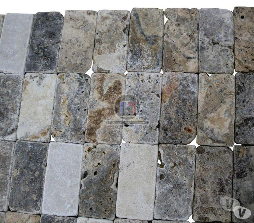 Décoration - art Var Forcalqueiret - 83136 - Photos Vivastreet Travertin Gris Silver 7,5x15 cm