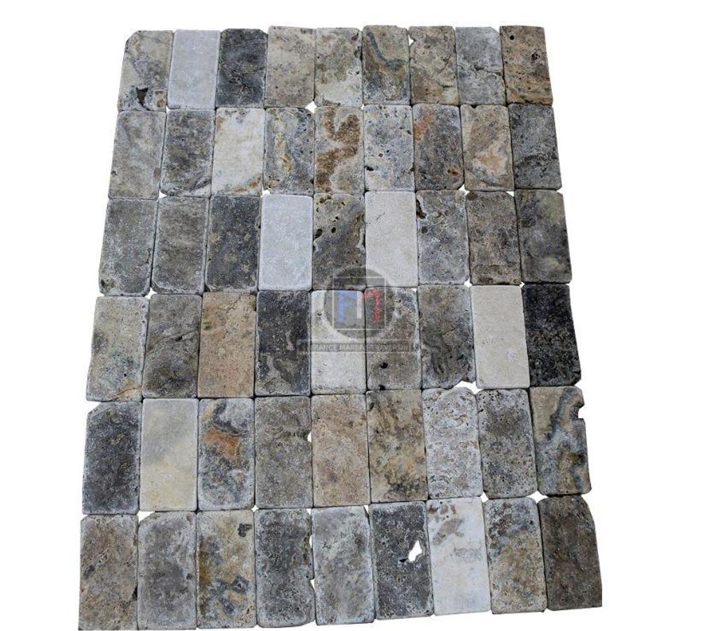 Décoration - art Var Forcalqueiret - 83136 - Photos Vivastreet Travertin Gris Silver 7,5x15 cm