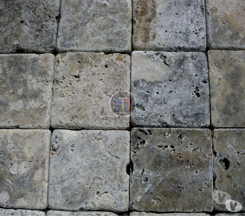 Décoration - art Var Forcalqueiret - 83136 - Photos Vivastreet Travertin Gris Silver 10 x 10 cm