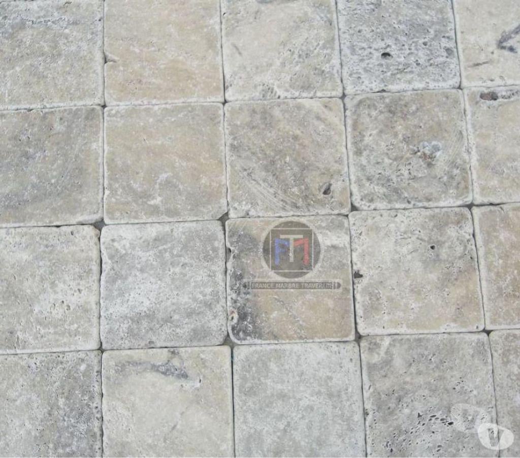 Décoration - art Var Forcalqueiret - 83136 - Photos Vivastreet Travertin Gris Silver 15 x 15 cm