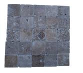 Travertin Noce Marron 10 x 10 cm