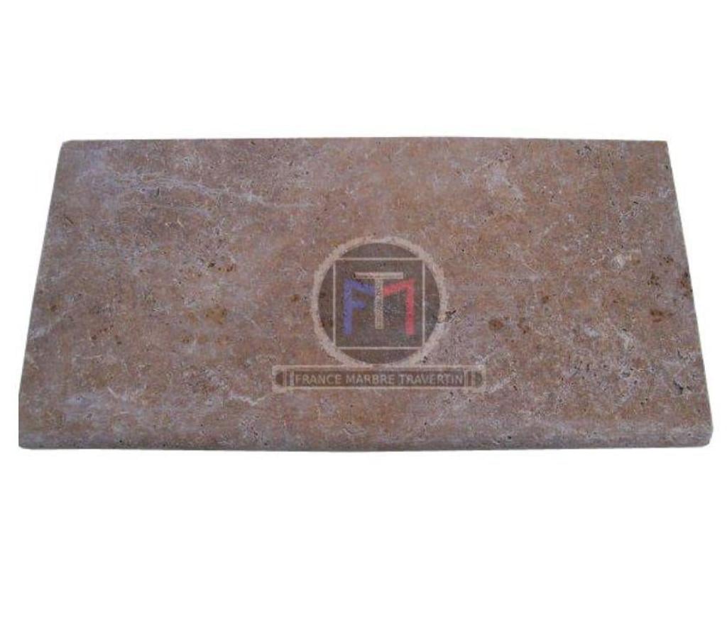 Décoration - art Var Forcalqueiret - 83136 - Photos Vivastreet Travertin Noce Marron Margelle 30x60cm