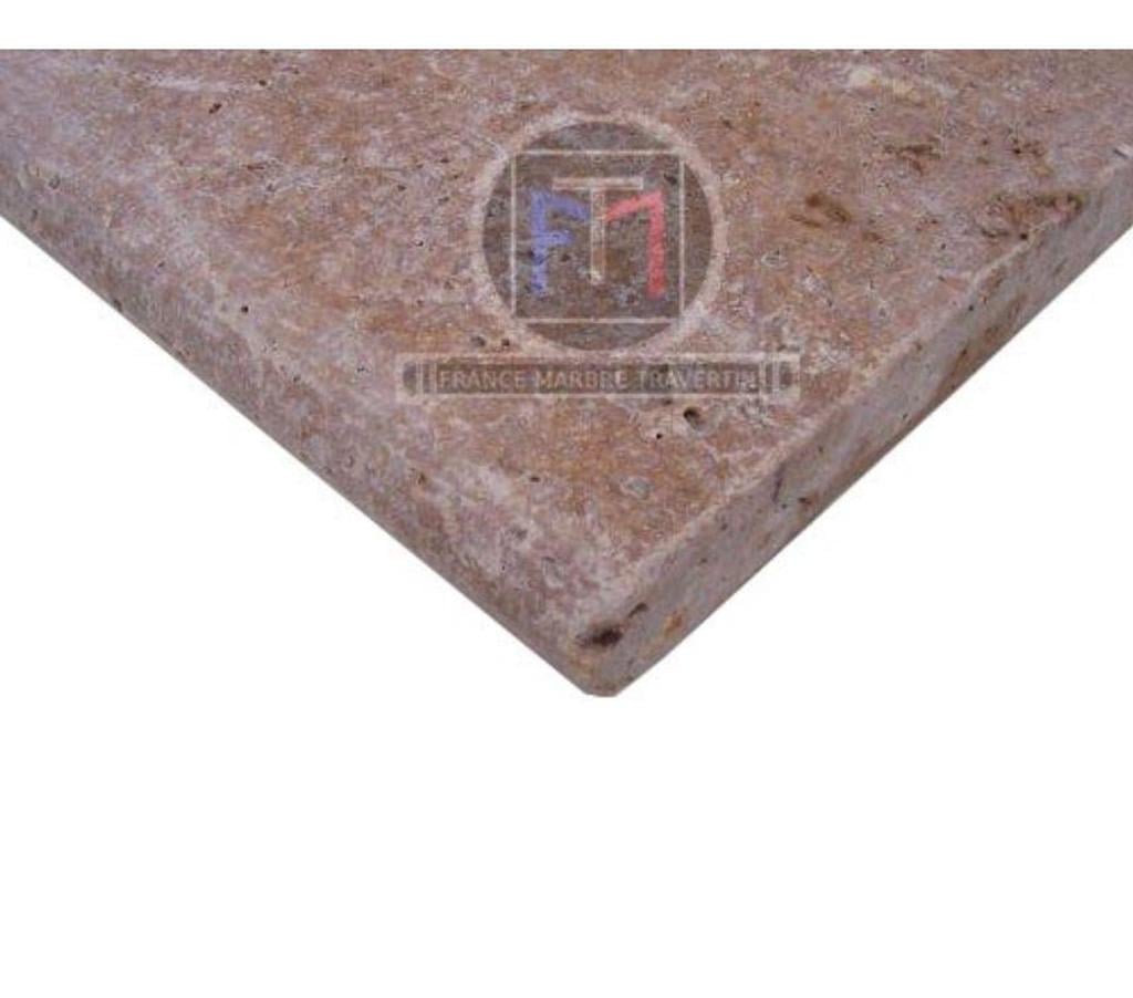 Décoration - art Var Forcalqueiret - 83136 - Photos Vivastreet Travertin Noce Marron Margelle 30x60cm