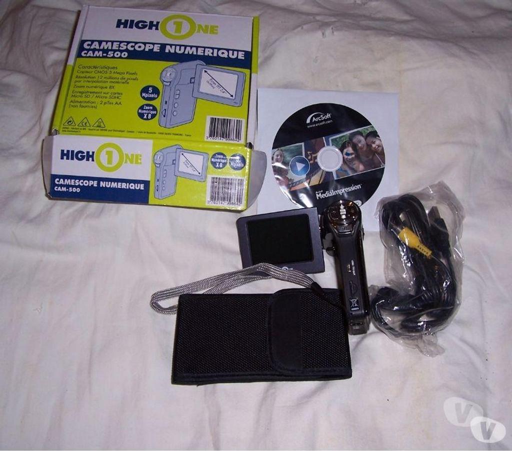 Photo - Video - Son Vendée Soullans - 85300 - Photos Vivastreet CAMESCOPE NUMERIQUE CAM-500 NEUF
