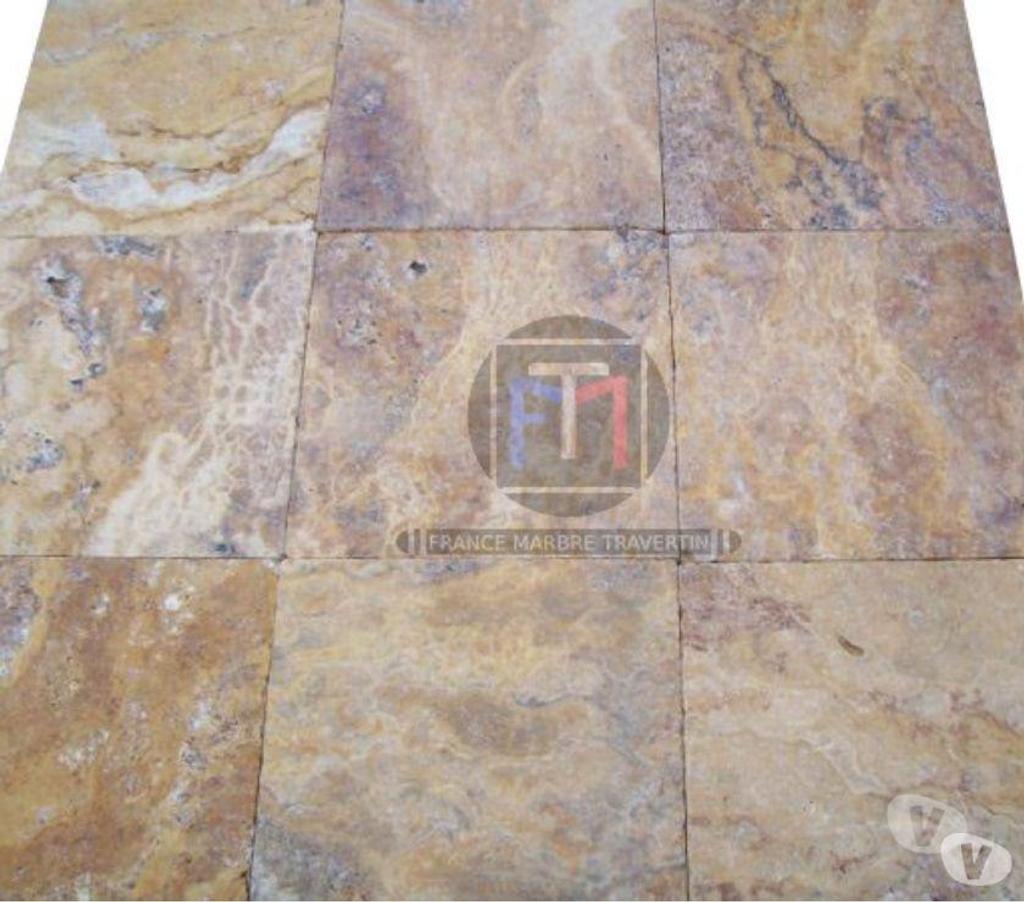  Var Forcalqueiret - 83136 - Photos Vivastreet Travertin Valencia Scabas 40x40cm