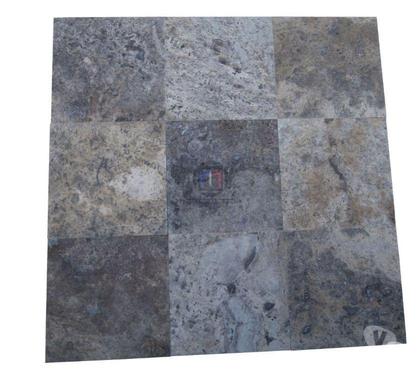 Bricolage - Jardin - Outillage Forcalqueiret Var - Photos Vivastreet Travertin Gris Silver 40x40cm 1er Choix