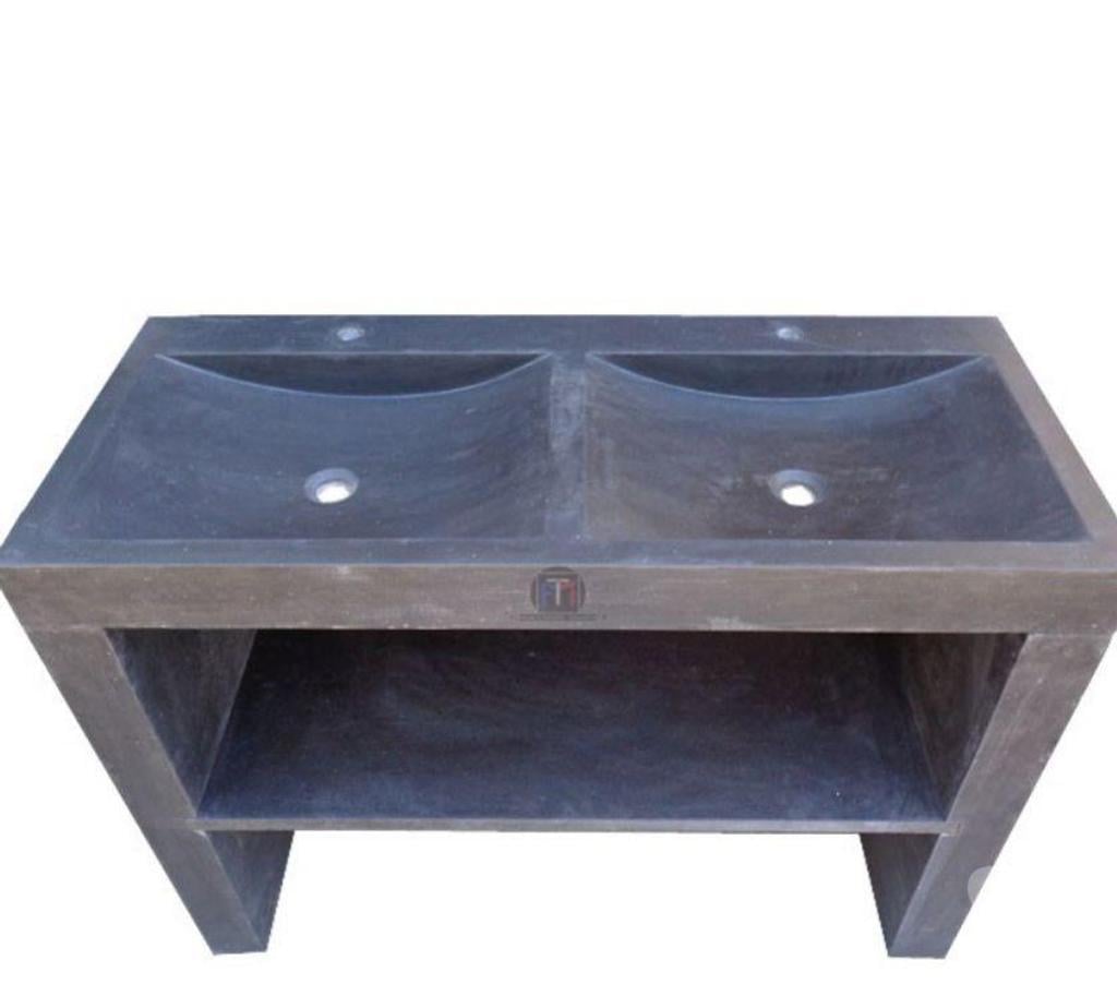 Décoration - art Var Forcalqueiret - 83136 - Photos Vivastreet Basalte Noir Evier 2 Bac Avec Pieds