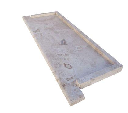 Bricolage - Jardin - Outillage Forcalqueiret Var - Photos Vivastreet Travertin Classique Beige Modele 2 Appui Fenêtre 56x24cm