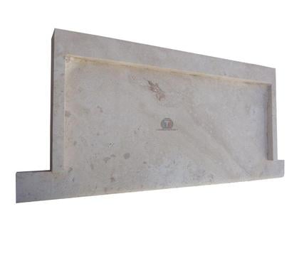 Bricolage - Jardin - Outillage Forcalqueiret Var - Photos Vivastreet Travertin Classique Beige Modèle 1 Appui Fenêtre 76x34cm
