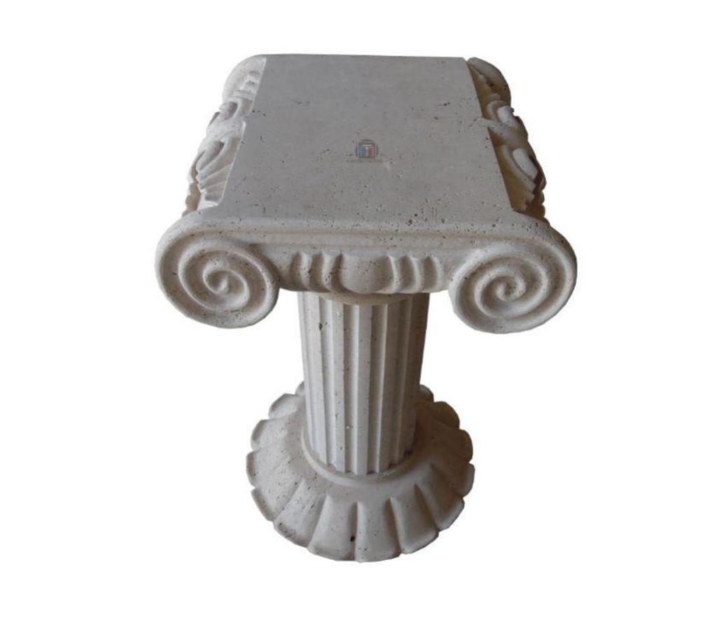  Var Forcalqueiret - 83136 - Photos Vivastreet Travertin Classique Beige Colonne Diamètre 40 cm