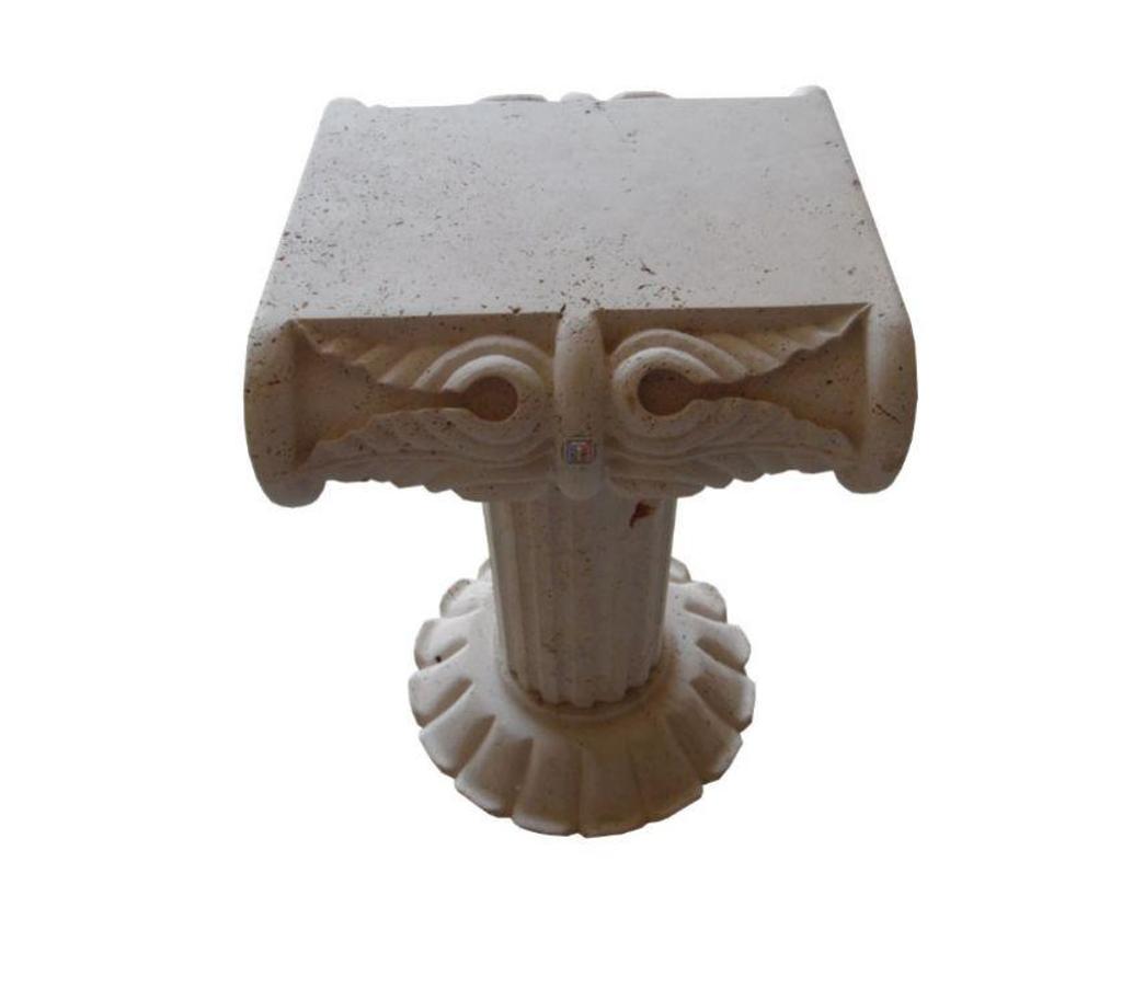  Var Forcalqueiret - 83136 - Photos Vivastreet Travertin Classique Beige Colonne Diamètre 40 cm