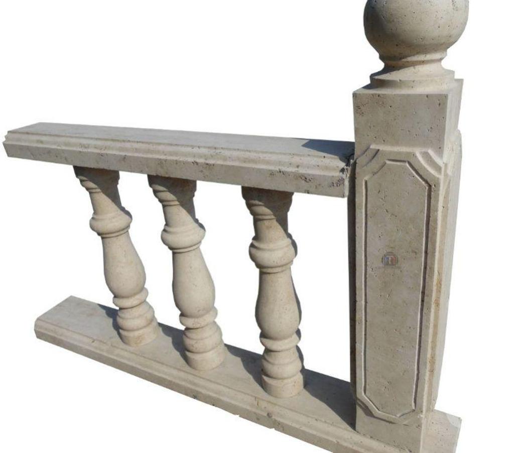  Var Forcalqueiret - 83136 - Photos Vivastreet Travertin Classique Beige Balustres Diamètre 12 cm