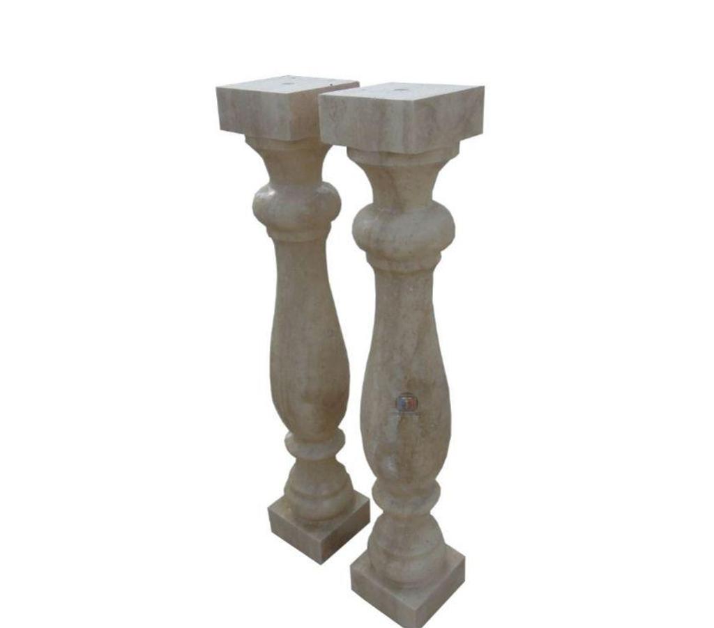  Var Forcalqueiret - 83136 - Photos Vivastreet Travertin Classique Beige Balustres Diamètre 12 cm