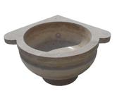 Travertin Classique Beige Bassin de Bain 45x45cm