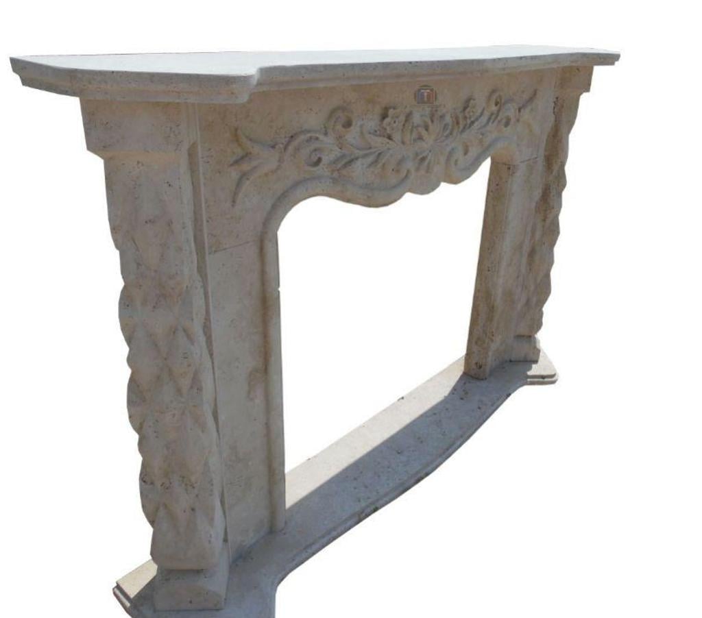  Var Forcalqueiret - 83136 - Photos Vivastreet Travertin Classique Beige Cheminée 160x120cm