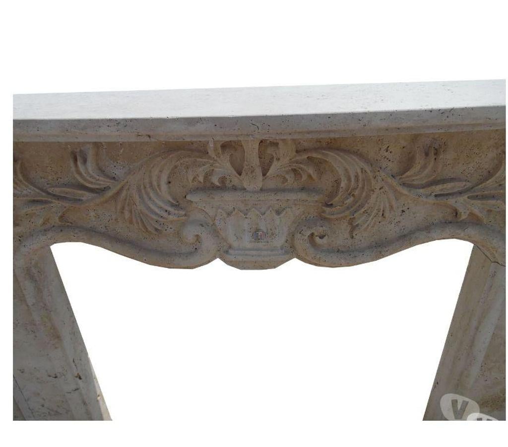  Var Forcalqueiret - 83136 - Photos Vivastreet Travertin Classique Beige Cheminée 160x120cm