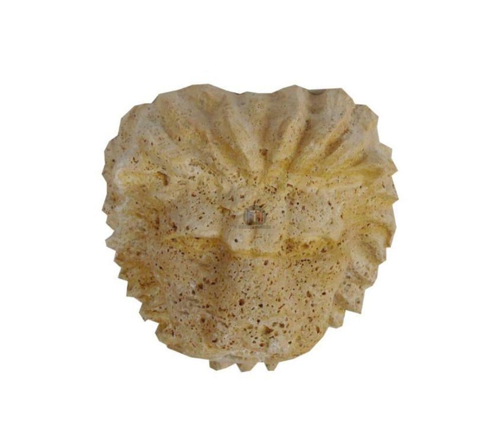 Décoration - art Var Forcalqueiret - 83136 - Photos Vivastreet Travertin Jaune Or Tête de Lion Sculpture 40x30cm