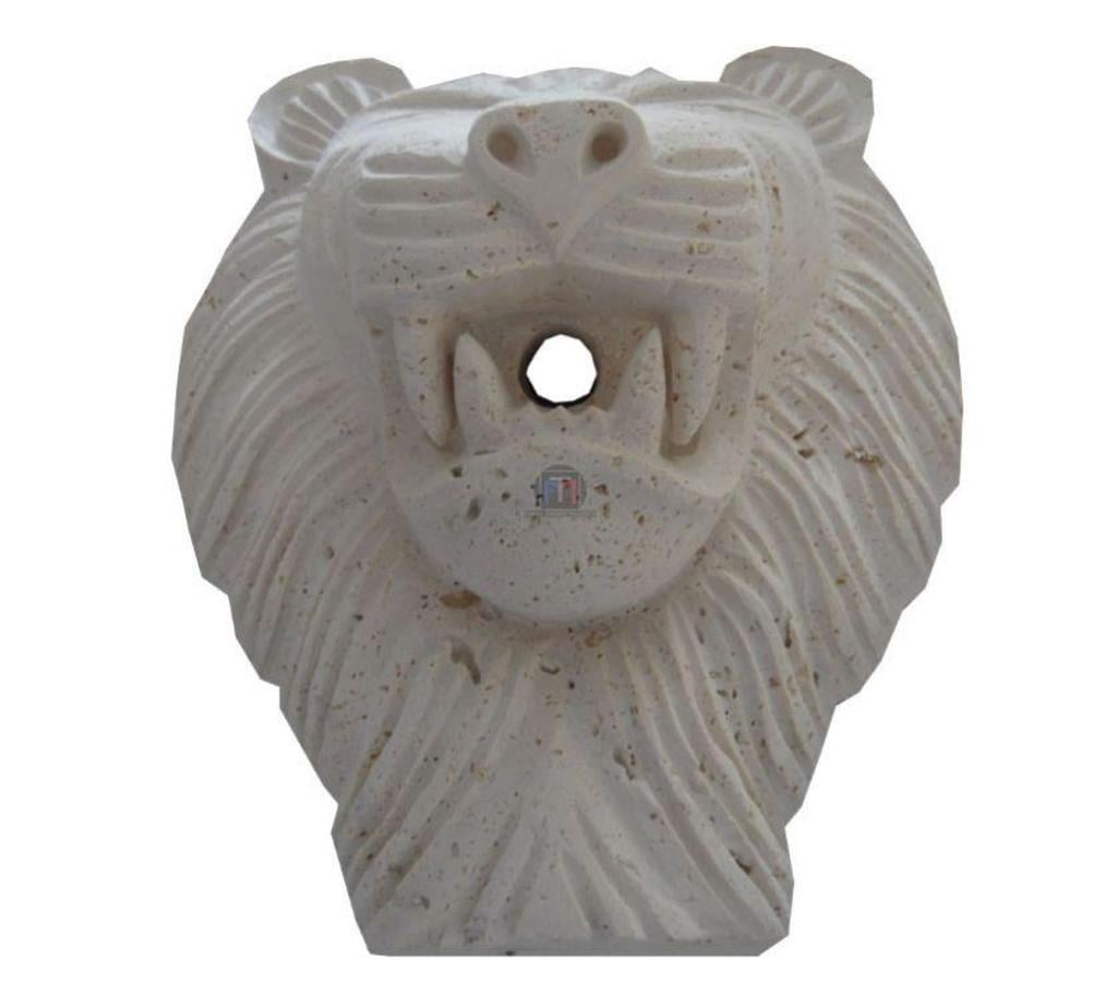 Décoration - art Var Forcalqueiret - 83136 - Photos Vivastreet Travertin Classique Beige Tête de Lion Sculpture 30x40cm