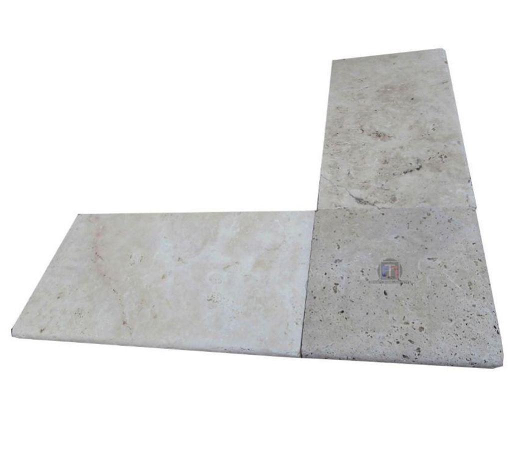  Var Forcalqueiret - 83136 - Photos Vivastreet Travertin Beige Marche Escalier d'Angle Sortant 30x30cm