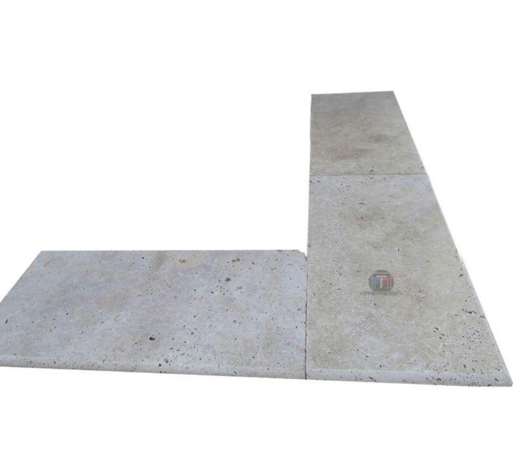  Var Forcalqueiret - 83136 - Photos Vivastreet Travertin Classique Beige Marche Escalier d'angle Sortant 