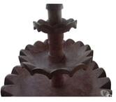  Travertin Rose Rouge Fontaine Rond
