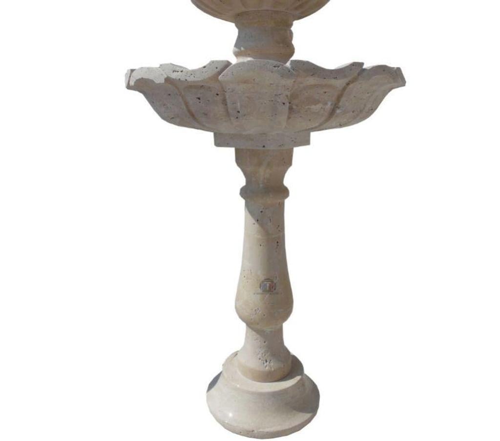  Var Forcalqueiret - 83136 - Photos Vivastreet Travertin Classique Beige Fontaine Rond