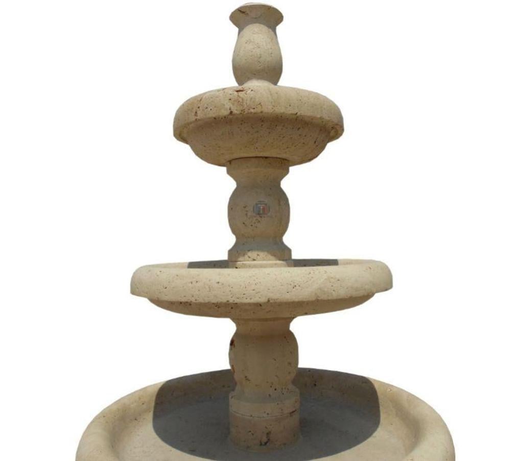  Var Forcalqueiret - 83136 - Photos Vivastreet Travertin Classique Beige Fontaine Rond