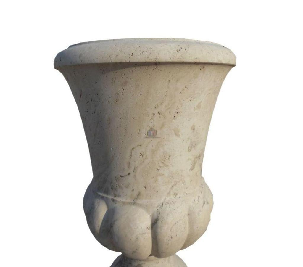 Décoration - art Var Forcalqueiret - 83136 - Photos Vivastreet Travertin Classique Beige pot à fleurs 50x50cm