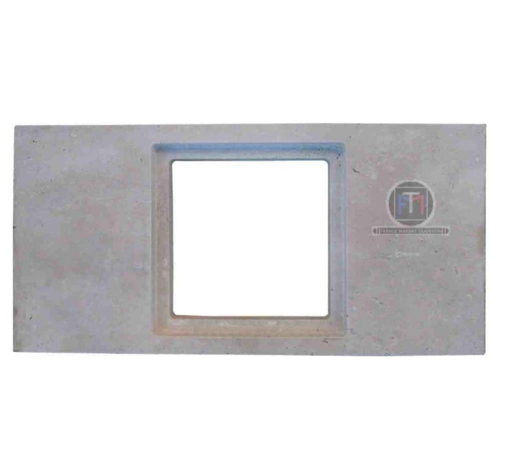 Décoration - art Var Forcalqueiret - 83136 - Photos Vivastreet Travertin Classique Beige Couvercle Regard 25x50cm