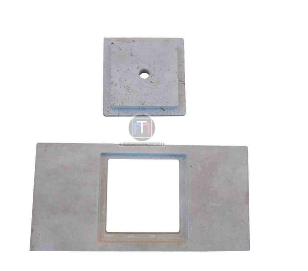 Décoration - art Var Forcalqueiret - 83136 - Photos Vivastreet Travertin Classique Beige Couvercle Regard 25x50cm