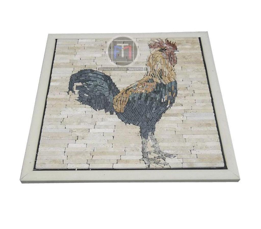 Décoration - art Var Forcalqueiret - 83136 - Photos Vivastreet Travertin Mixte Tableaux Coq 60x60cm