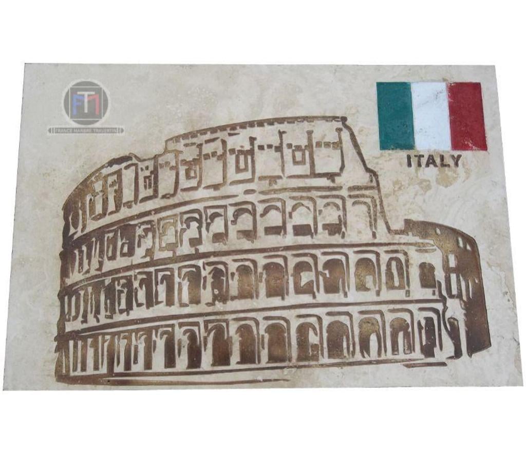 Décoration - art Var Forcalqueiret - 83136 - Photos Vivastreet Travertin Tableaux Colisée de Rome 40x61cm